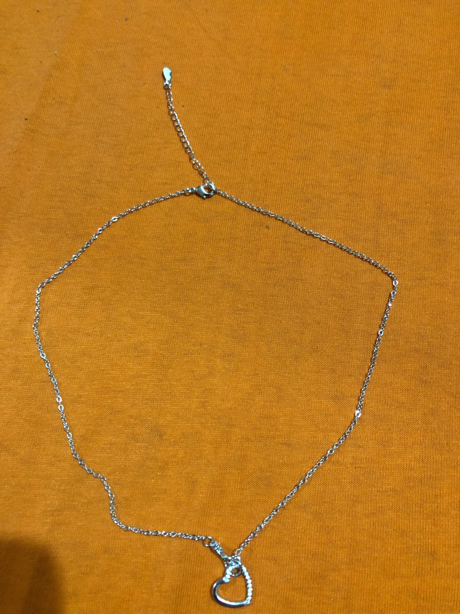 Infinity Herz-Halskette aus 925 Sterlingsilber