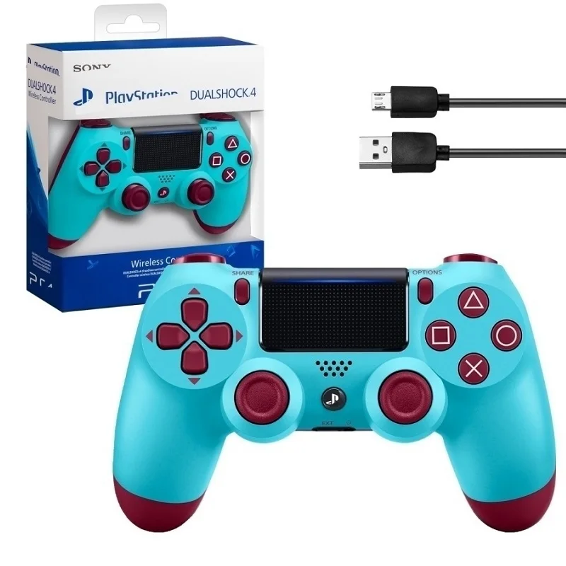 Gamepad wireless Bluetooth joystick for PS4 DualShock 4 v2 wireless (PS4/pc/iOS/Android) with shipping from Russia Gamepad playstation ps xbox series nintendo switch games game console for pc