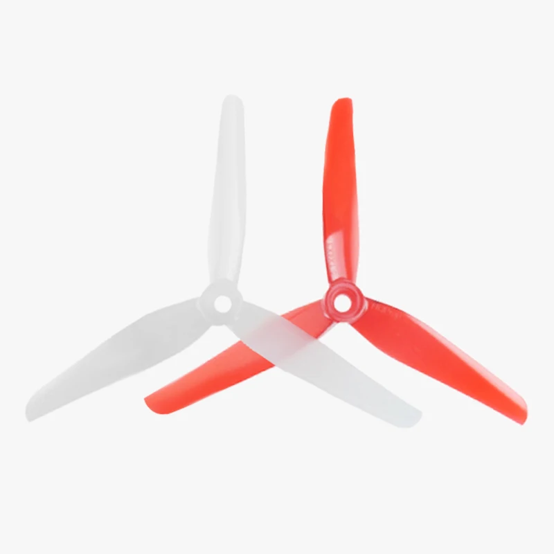 HQ Prop Ethix P4 Candy Cane 5.1x4x3 5140 3 blade Propeller for 5inch FPV Drone 2CW+2CCW 4pcs/bag FPV Drone Racing
