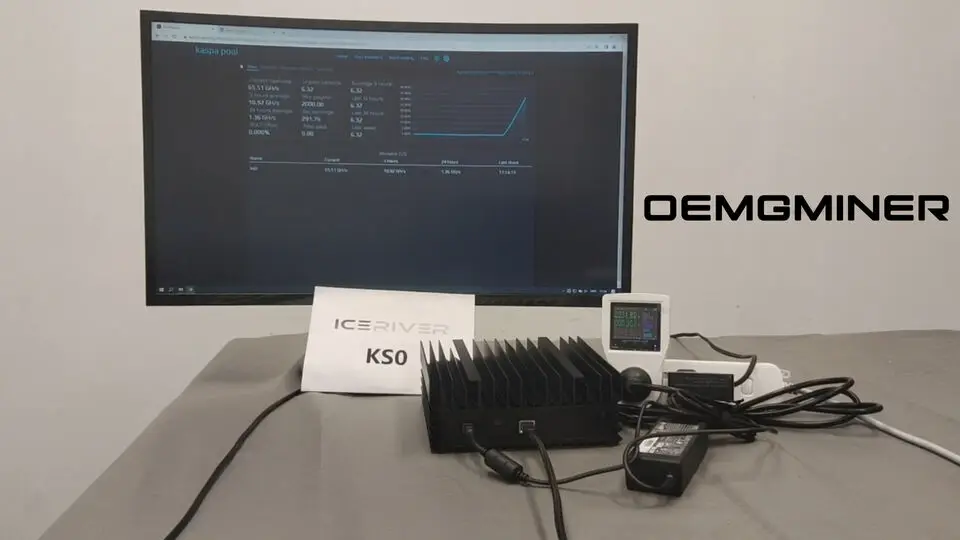 

Купите 2 и получите 2 бесплатных IceRiver KAS KS0 PRO Asic Kaspa Miner 200Gh/s