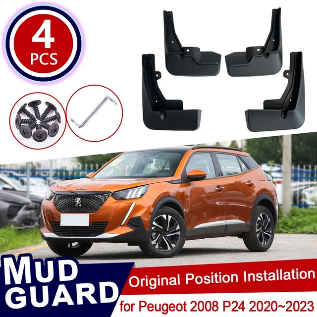 Auto Schlamm Flaps für Peugeot 2008 P24 2020 2021 2022 2023 Vorne