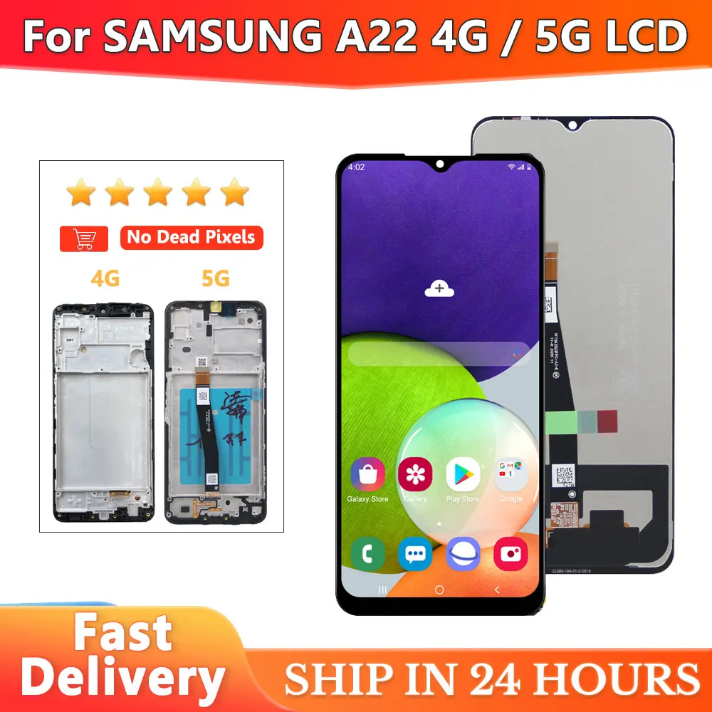 

Сенсорный экран A22 для Samsung A22 4G