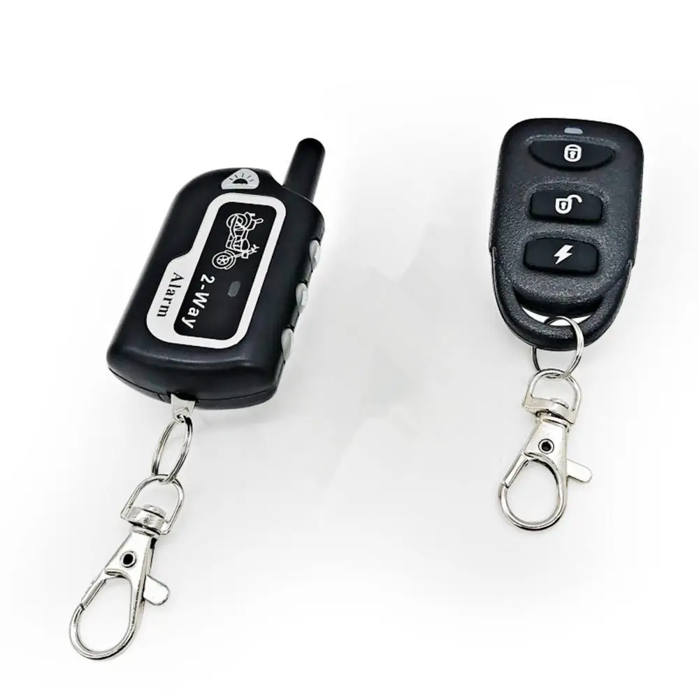 Universal Motorcycle Anti-Theft Alarm System Remote Engine Starter Stop with Remote Controller Key Module Horn for 12V Motocycl