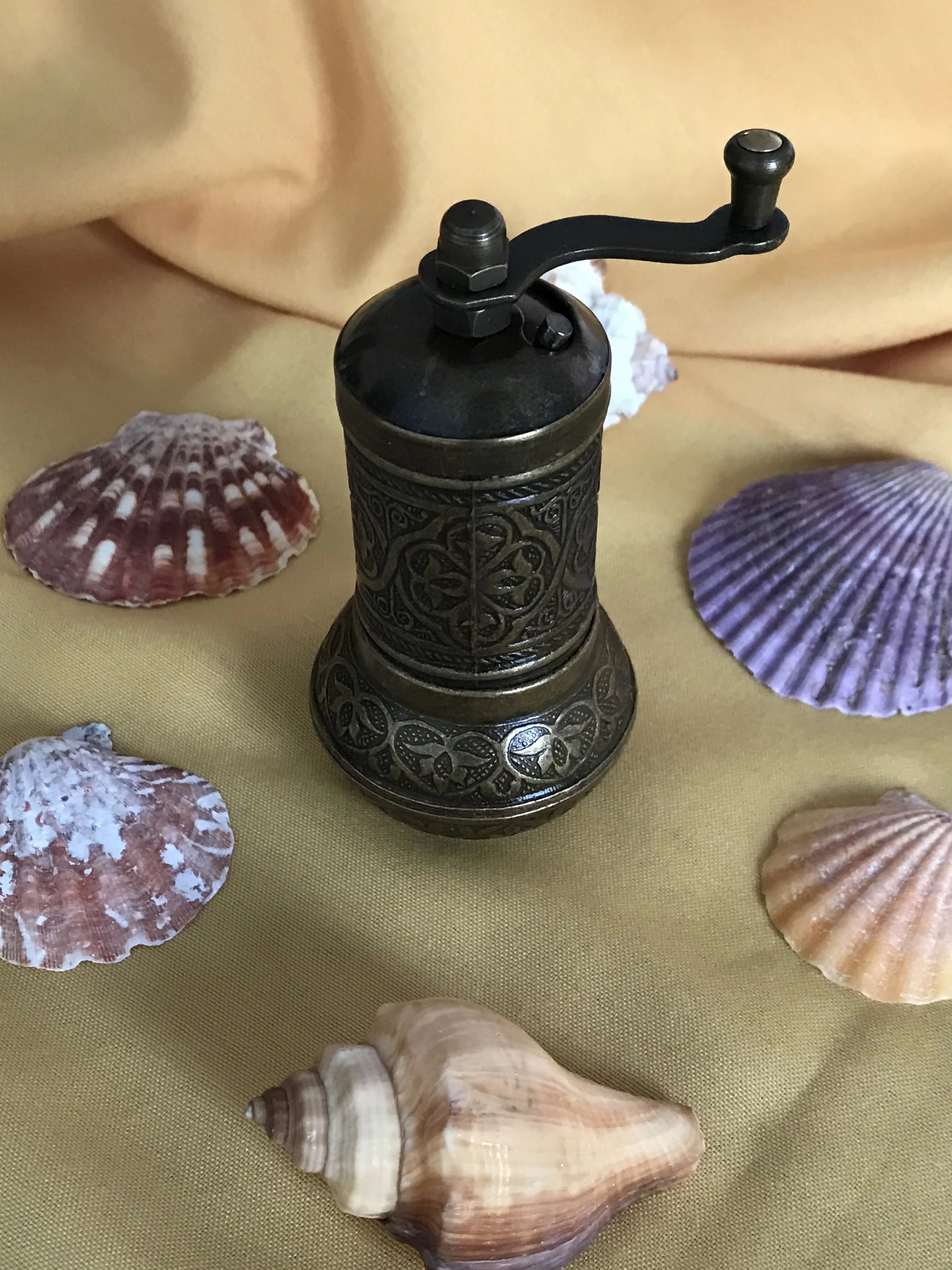 A8f7bf4c210ff49119390fdb3a16d4fddB Handmade Antique Salt Coffee Spice Grinder Antique Coffee Mill, Qualified Refillable Turkish Style Mill, Adjustable Mill, Manual