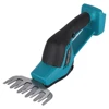 18V Mini Cordless Hedge Cutter Grass Trimmer Grass Shear Shrubber Handheld Trimmer,Compatible BL1830 1840 1850 1860 battery 2