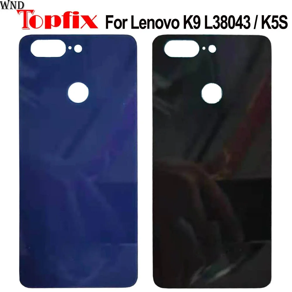 

For Lenovo K9 Battery Cover Back Glass Panel Rear Door Case For Lenovo K5S Battery Cover L38043 Back Cover