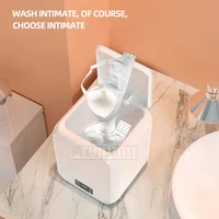 12L Household Portable Semi-automatic Washing Machine With Drying Blue Light Antibacterial 2