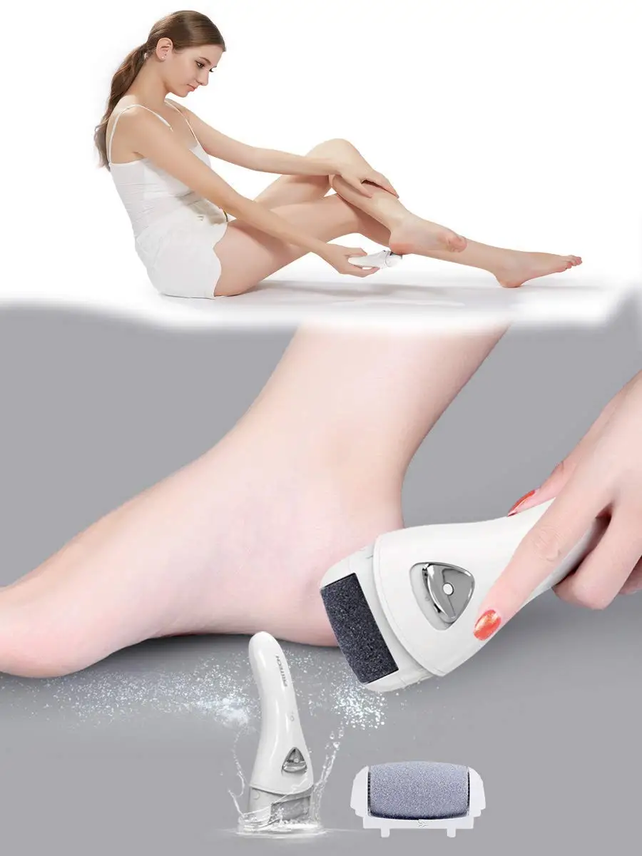Pritech Charged Electric Callus Remover for Heels Grinding Pedicure Tools Professional Pedi Foot File Care for Dead Hard Skin 6