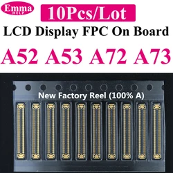 10pcs LCD Display Screen Flex FPC Connector - 40 78 Pin Plug On Board (10Pcs A52 A53 A73)