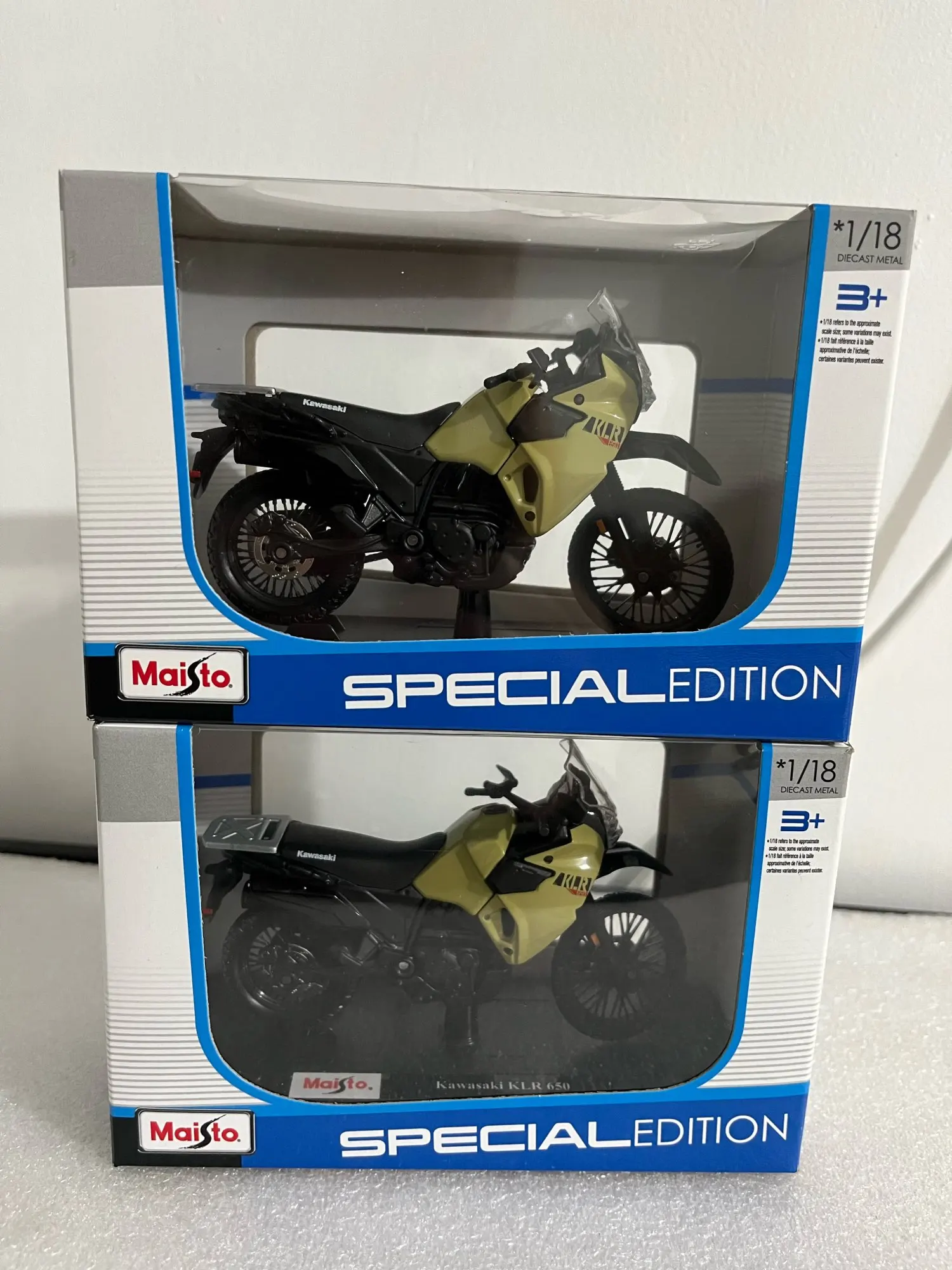 Maisto 1:18 kakawasaki KLR 650 Genuine Alloy Motorcycle Model Static Die Casting Toy Collection Model Gift photo review