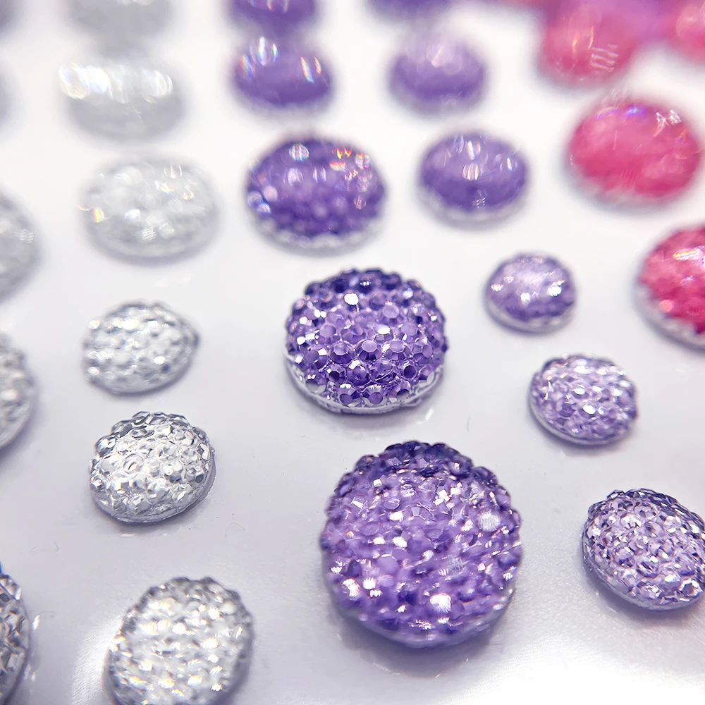 Self Adhesive Simulation Stones Decor Accessories 3D Gem Rhinestone Stickers