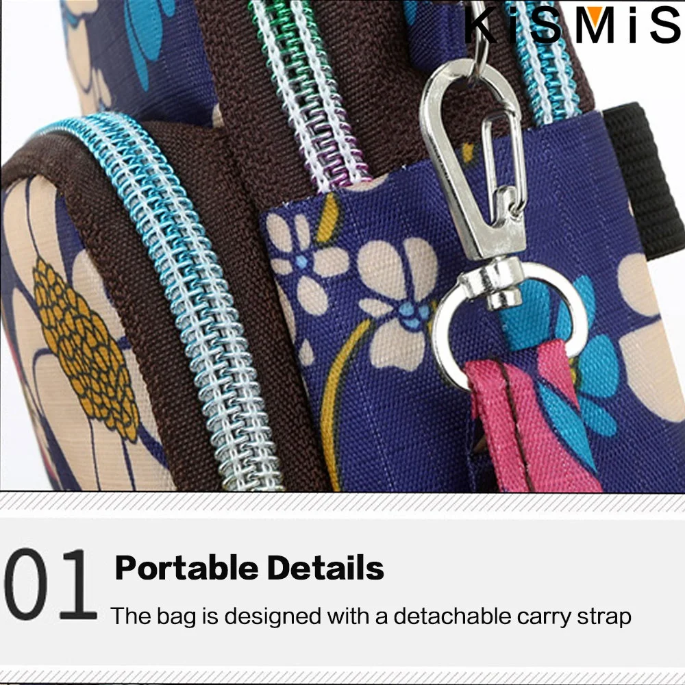 KISMIS 7 style Outdoor Sports Mobile Phone Bag Running Wrist Bag Small Mobile Purse (shoulder / Hanging Neck / Wrist) phone wristband holder