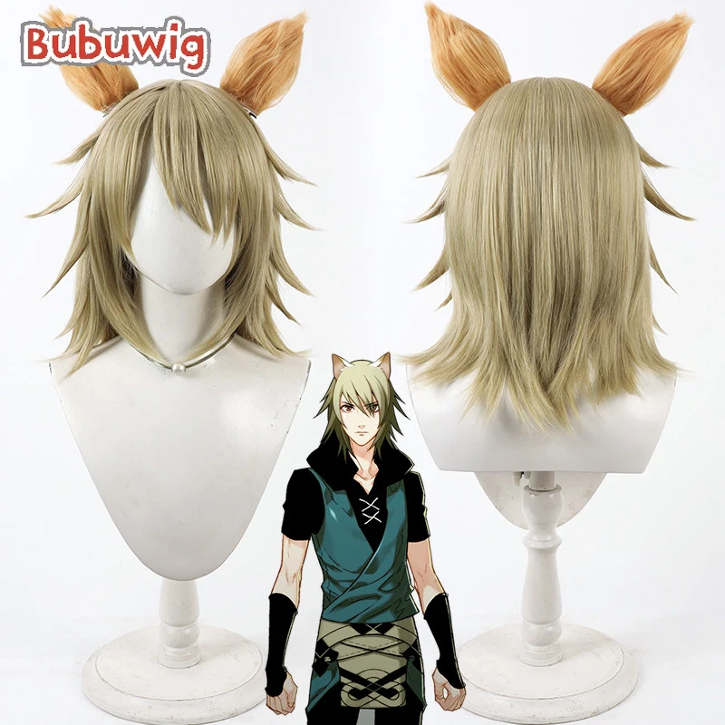 Bubuwig 합성 머리카락 Konoe 코스프레 가발 게임 Lamento -BEYO..