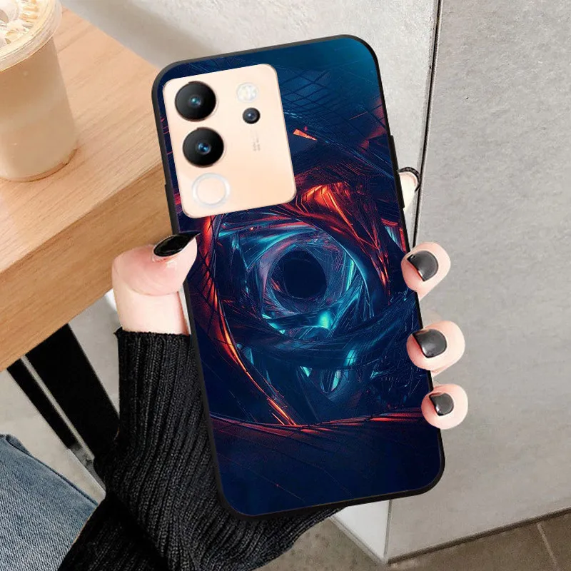 Sleek Black Soft Silicone TPU Protective Phone Case