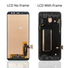 100% تم اختبارها لسامسونج غالاكسي A8 2018 شاشة LCD  A8 A530 A530F A530N LCDReplace ، مع الإطار