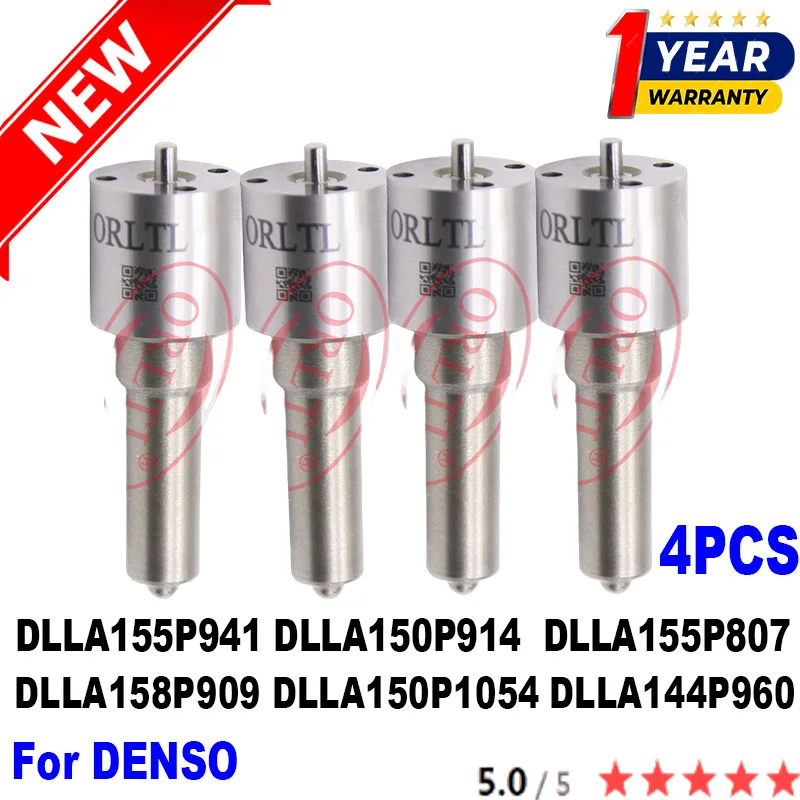

4 шт. DLLA150P914 DLLA155P941 DLLA155P807 DLLA158P909 DLLA150P1054 DLLA144P960 для DENSO, дизельная Топливная форсунка