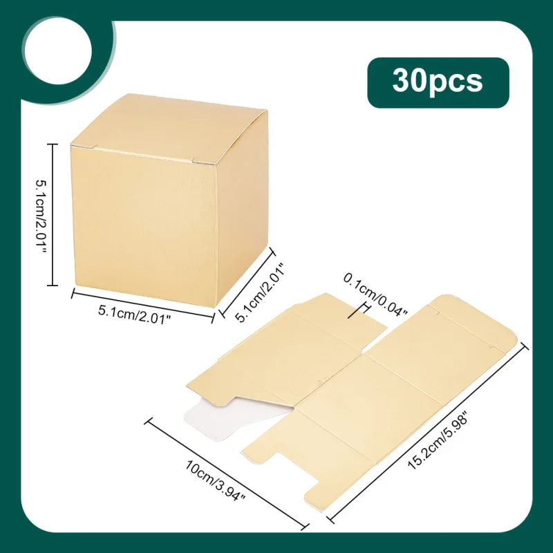 Mcfleet Scatole regalo con coperchio, 25 x 25 x 12 cm, confezione da 10 scatole regalo in cartone bianco per regali, scatole artigianali per Natale, matrimoni, lauree, vacanze, confezioni regalo di