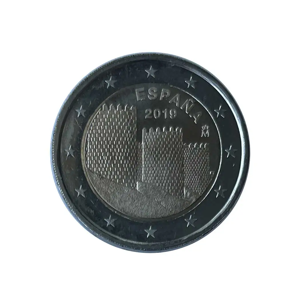 2 Euro Spagna Abyura Unc Anno 2019 Non Circolato