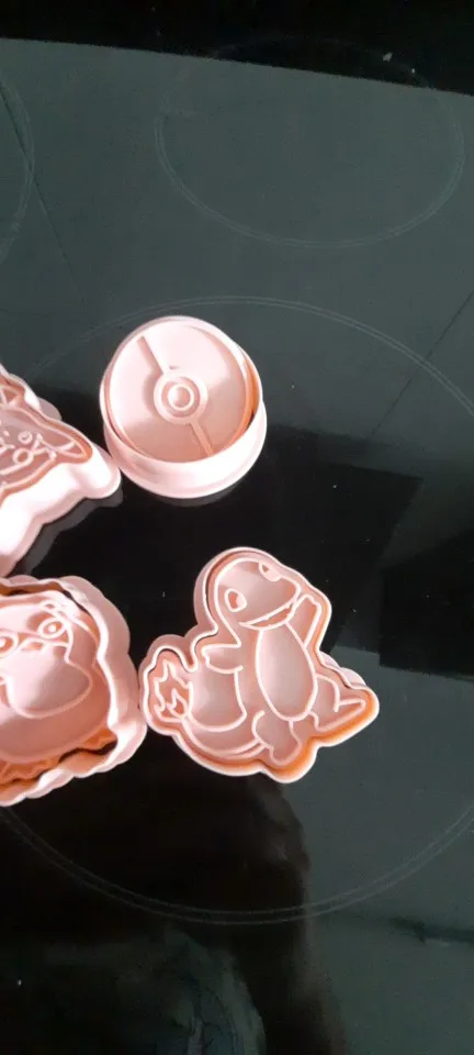 8/6pcs Pokemon Figures Cookie Cutters Cartoon DIY Bakery Mold Biscuit Press Stamp Embosser Sugar Pasty Cake Mould Set Toys photo review