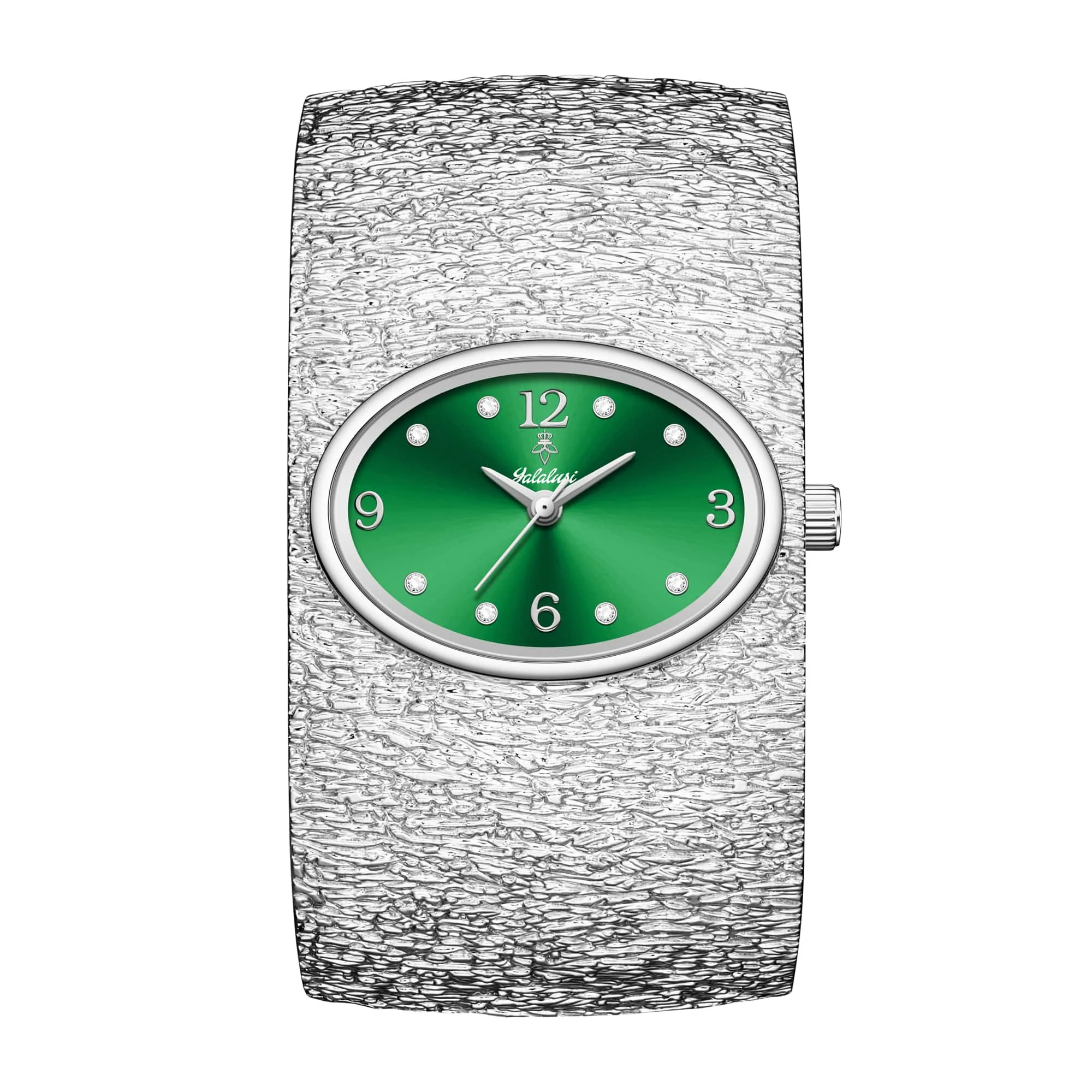 Silvery case - Green