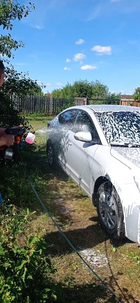 300W 60Bar Wireless High Pressure Car Washer photo review