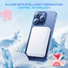 5000 Mah 5W Magnetic Wireless Mobile Phone Power Supply Set with Bracket Digital Display 5000 Mah Power Supply Set 1