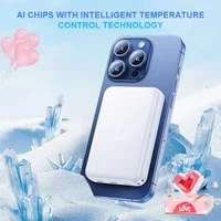 5000 Mah 5W Magnetic Wireless Mobile Phone Power Supply Set with Bracket Digital Display 5000 Mah Power Supply Set 1