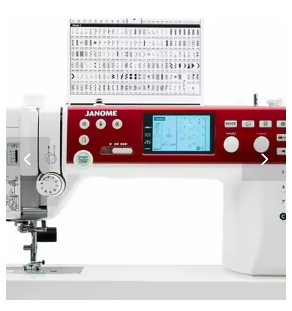 Janome Costura e Quilting Machine, Authentic Memory Craft, 6650 MC6650