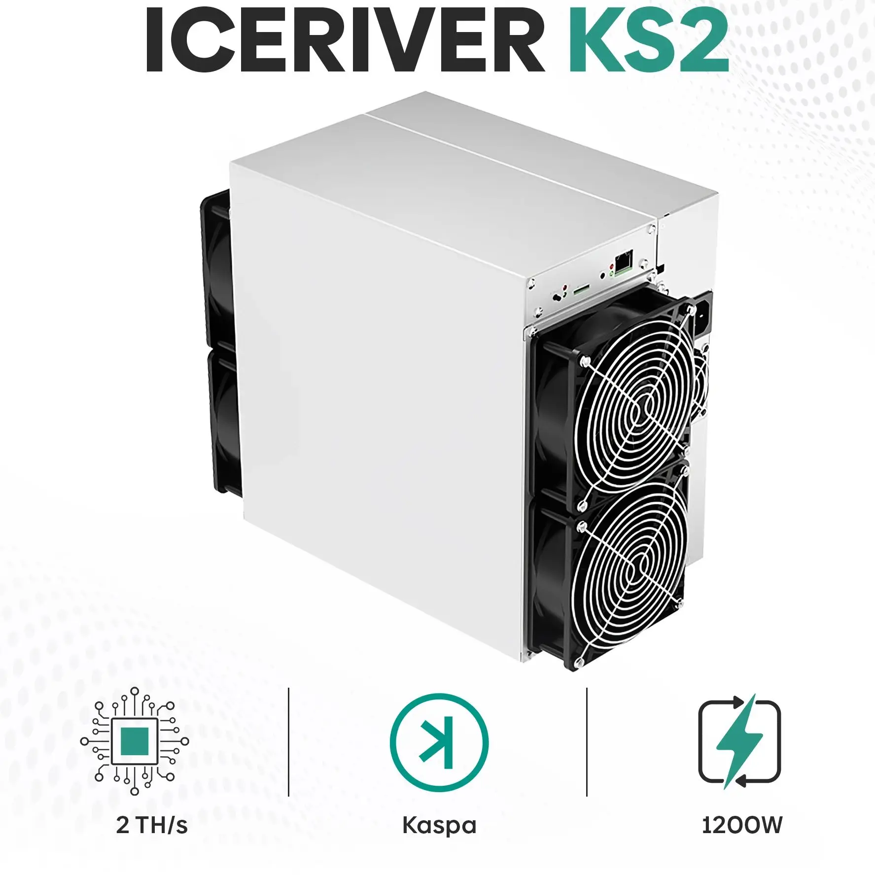 

Лидер продаж, скидки, Iceriver KS2 (th/s), Майнер Kaspa (KAS)