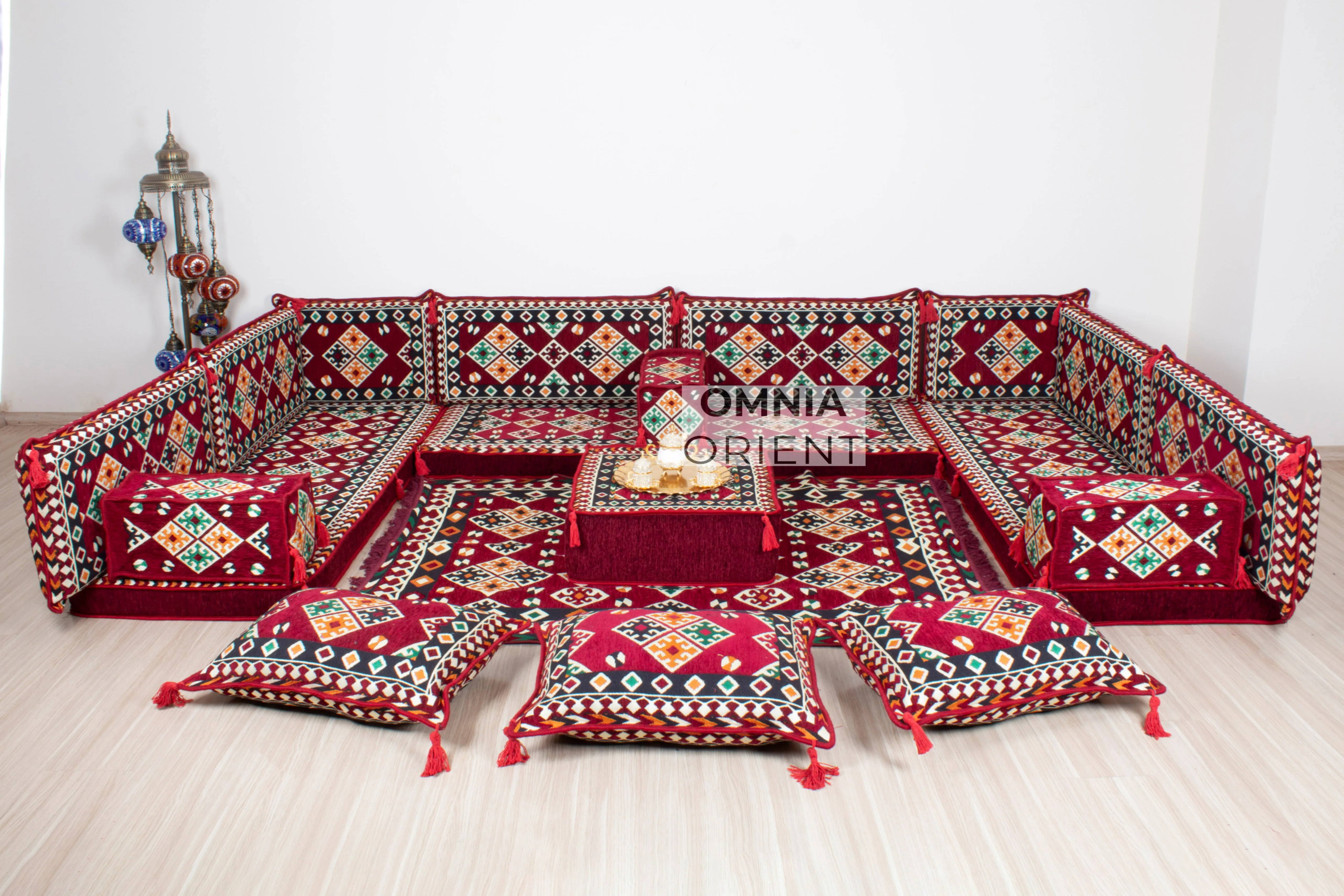 

Sectional Sofa Set Arabic Bench Cushion Arabic Majlis Oriental Sofa Set Arabic Jalsa Custom Arabic Sofa Anatolian Floor Cushion