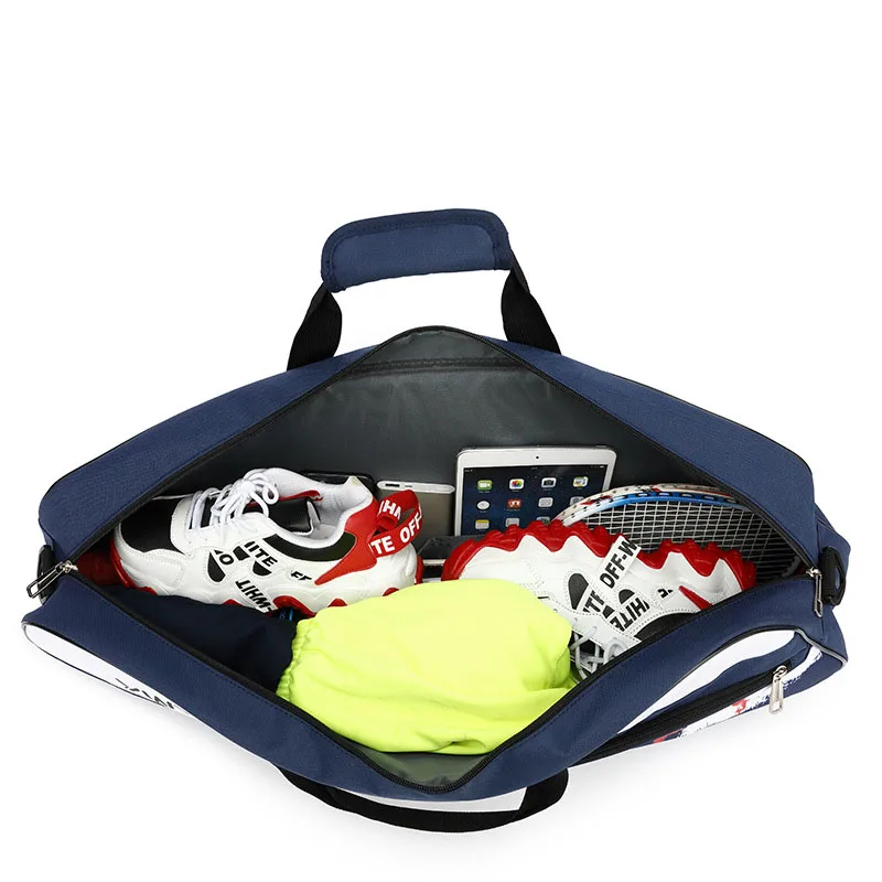 Waterproof Badminton Racket Bag Single Shoulder Thicken Gymbag Sport Bags For Badminton Training Shoes Kids Adult Gifts 4