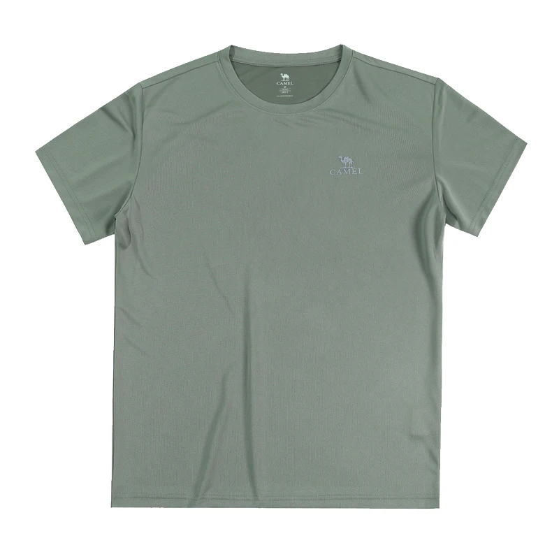 GOLDEN CAMEL Sports T-Shirts Men Women Quick Dry Short Sleeves Casual Elasticity Tops Shirt for Men Breathable Summer 2023 New