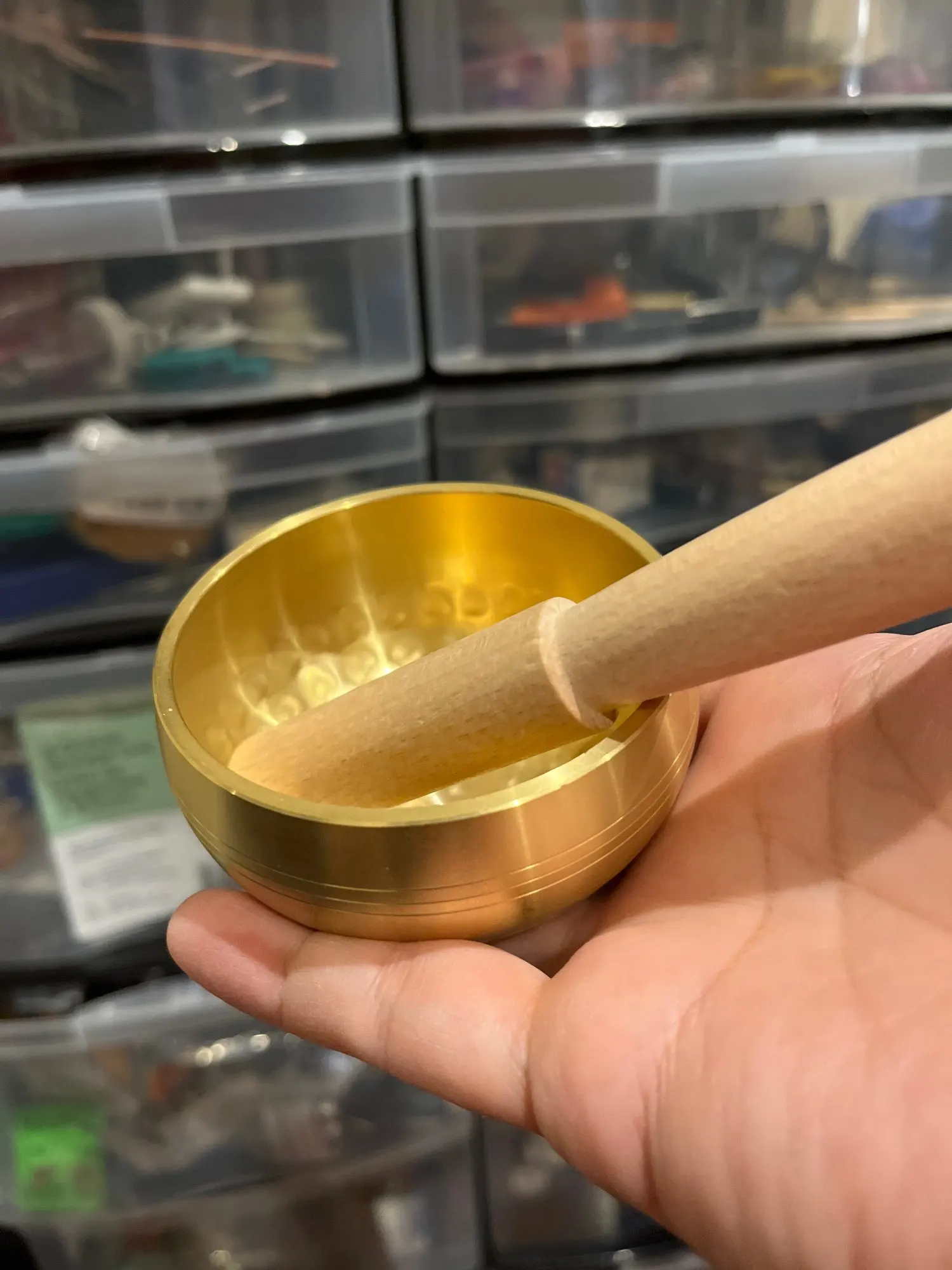 Handmade Brass Singing Bowl