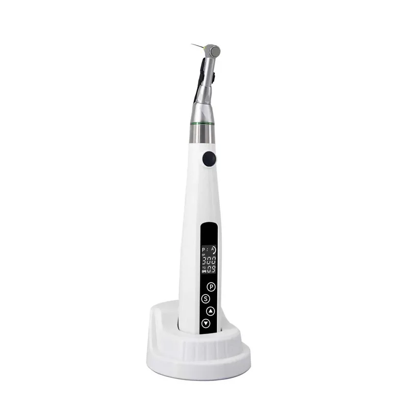 

Dental LED Wireless Mini 16:1 Reduction Contra Angle Endo Motor Treatment