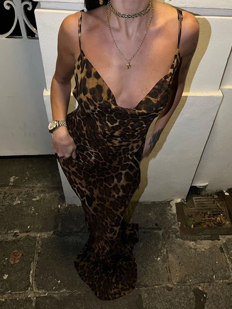 Leopard print top