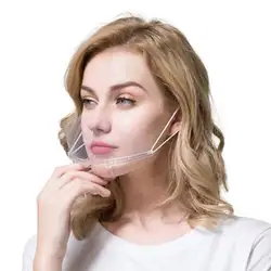 Clear Transparent Anti - Fog Face Shield for Reusable Sanitary Protection (10 pieces)