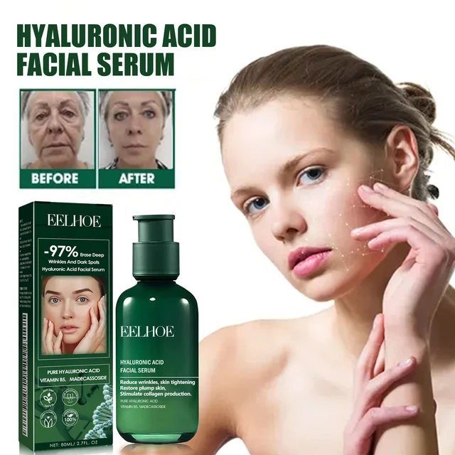 EELHOE Face Serum Tightening Skin Reduce Sagging Prevent Aging Remove Wrinkles Fade Fine Lines Hydrating Face Care Serum 2