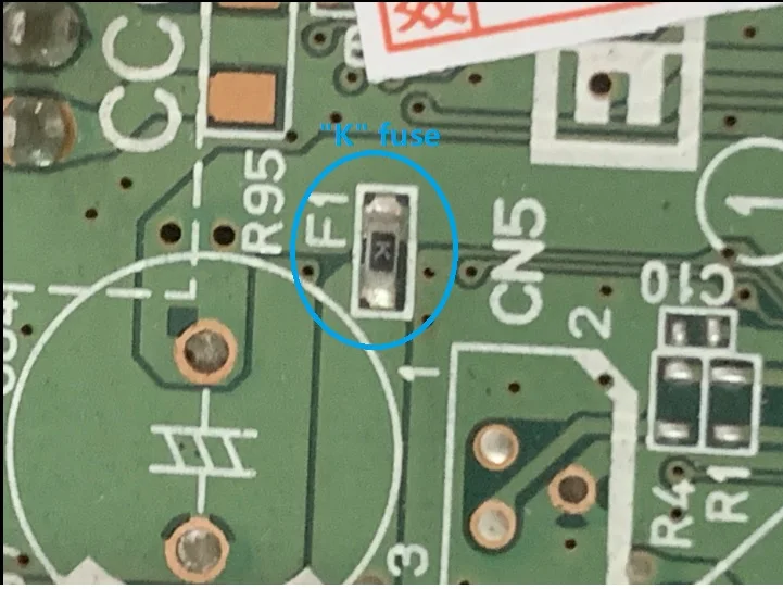 10PC 500PCS SMD Fuse K Compatible for Epson L210, L350, L355, L222 F1