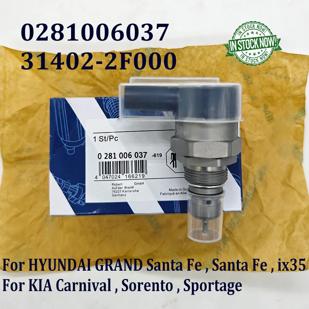 0281006037 31402-2F00 0 Zawór Regulator ciśnienia paliwa dla Hyundaii Grand Santa Fe K-IA 314022F000