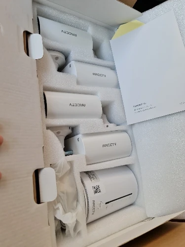 ARCCTV 4MP Wifi Solar Battery Camera Kit Surveillance Security System Humanoid Detection Siren Alarm Outdoor Wireless Camera Set photo review