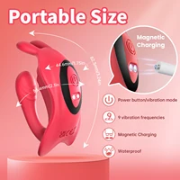App Tragbarer Höschenvibrator für Paare, Frauen, Sexspielzeug für Erwachsene, Fern-Kaninchen-Stimulator für G-Punkt, Klitoris, Penisvergnügen 5