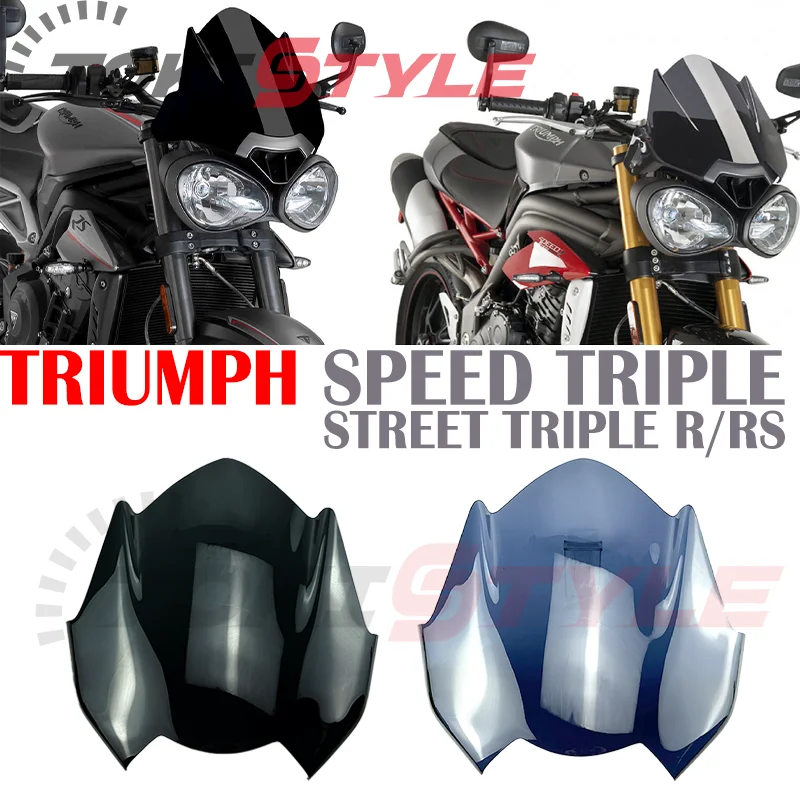 Speedo Angels Nano Glass Displayschutz Für Triumph Street Triple R/RS (2017+) - 2er Set