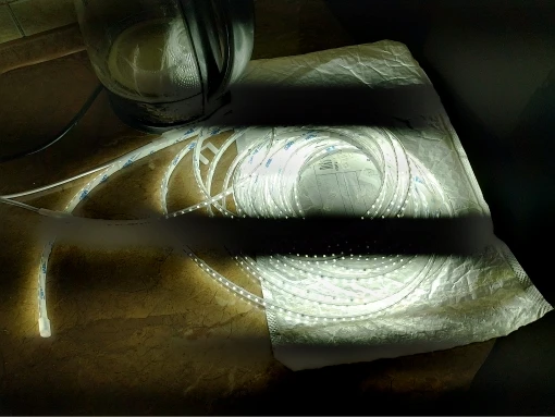 LED Strip Light 220V 2835 Waterproof 120LEDs/m With Switch photo review