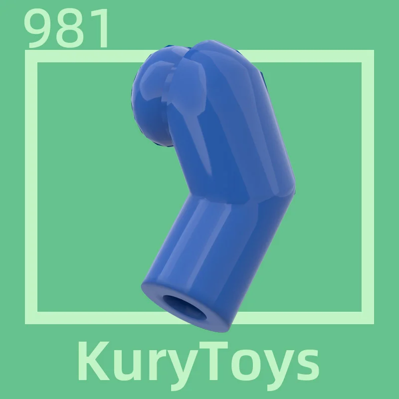 Kury Toys DIY MOC For 981 #100pcs Building block parts For Body Part Arm, Left