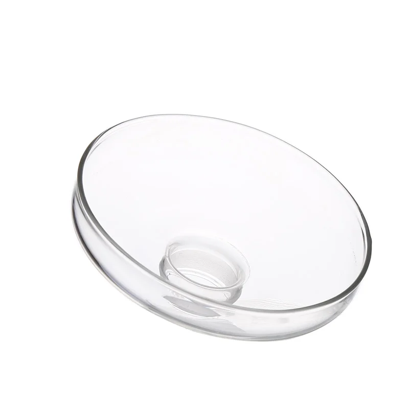 1Pc Universal Jointing Heat Resistant Coal Ash Tray For LED All Glass Shisha Hookah Smoking Nargule Accessory Charcoal Holder
