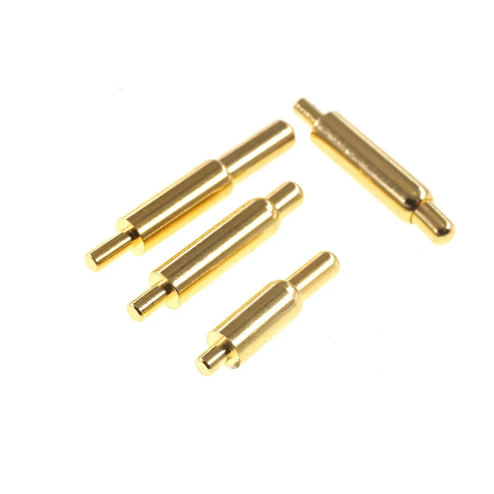 2 Pz Diametro Esterno 3.0 Mm Dritto Caricato A Molla Pogo Pin Connettore Attraverso Fori Pcb Coda Saldatura Singolo Discreto Pogo Pin Gb30