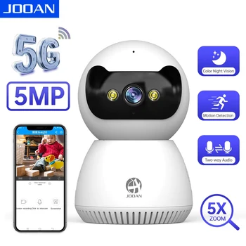 JOOAN 2K 3K WiFi Camera Home Indoor HD PTZ IP Surveillance Camera Auto Tracking Security Baby Monitor Color Night Vision Webcam 1