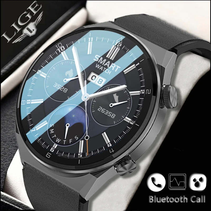 

1.45 Inch Smartwatch Men 454*454 Ultra Hd Full Touch Screen NFC Smart Watch Man Women Android Ios Ip68 Waterproof Sport Watches