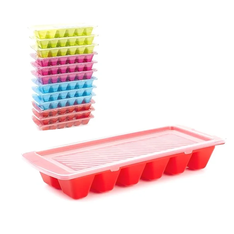 Set of 3 ice cube trays - Plastic Forte