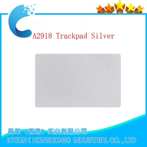 Original New Silver A2918 Trackpad For MacBook Pro 14" M3 A2918 Touchpad Track Touch Pad Year